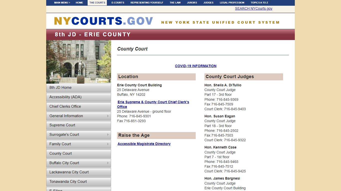County Court | NYCOURTS.GOV - Judiciary of New York